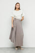 Wool Pleated Skirt