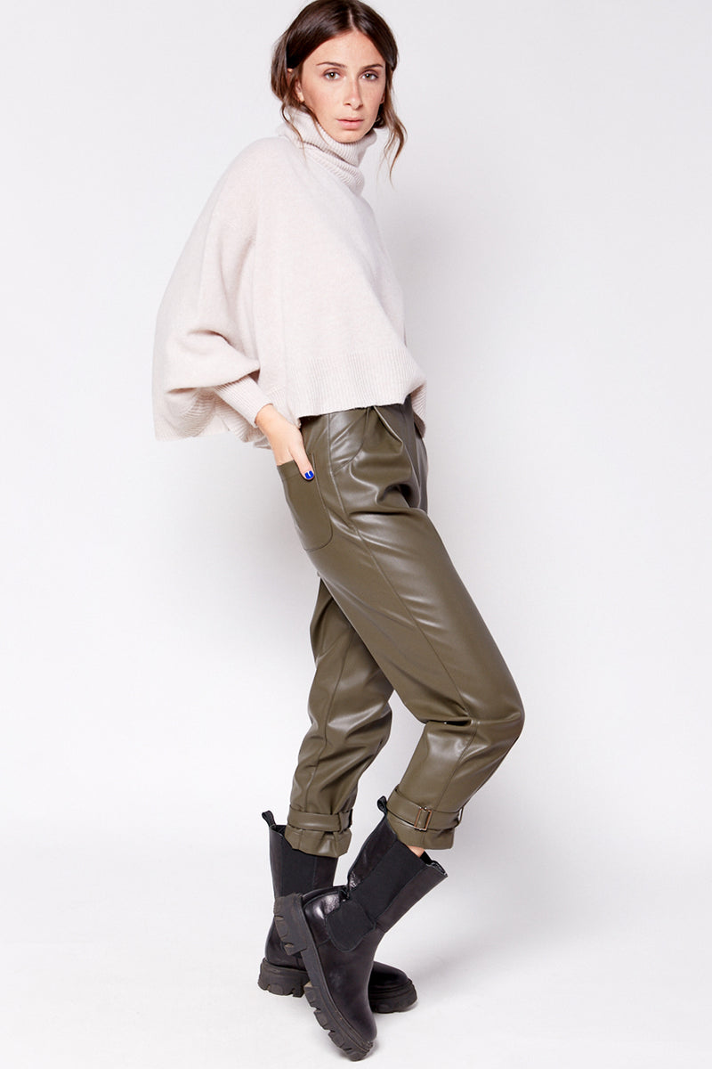 Lucy Faux Leather Pant