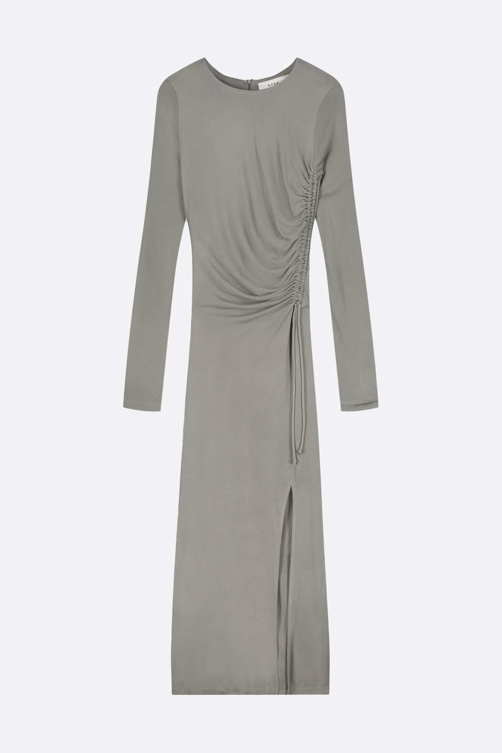 Panorama lag matchmaker Ròhe Drawstring Jersey Dress Grey - Surplustore